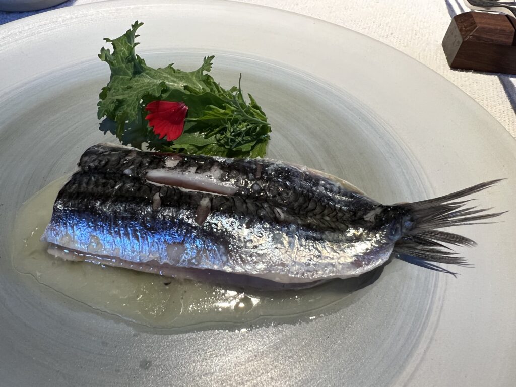 Anchoas en Asador Etxebarri