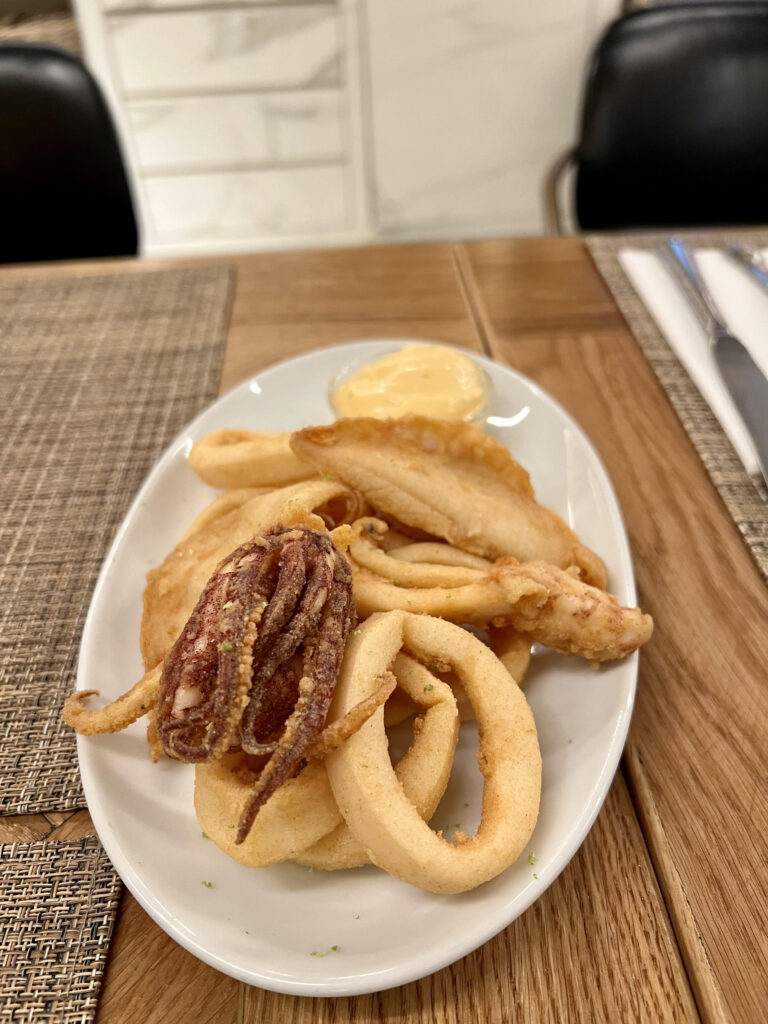 Calamares a la andaluza en La Retasca