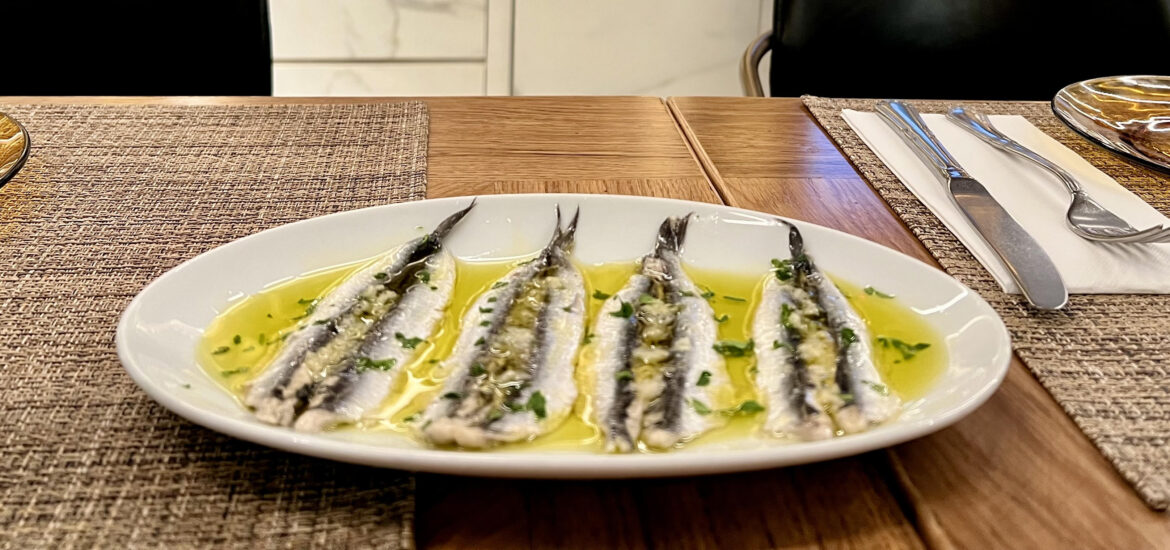 Boquerones en La Retasca